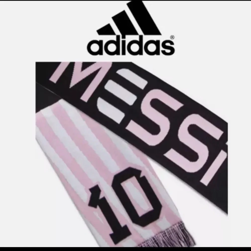Adidas Lionel Messi Inter Miami Football Club Pink/Black Scarf